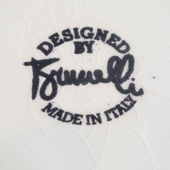 Vintage Brunelli Made in Italy 10" Square Collectable Plate Italian Villa - Picture 2 of 7